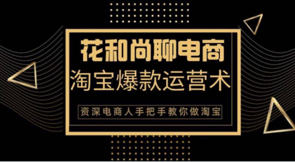 花和尚·天猫淘宝爆款运营实操技术，手把手教你月销万件的爆款打造技巧_泡桐学堂