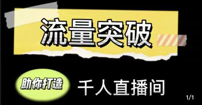 直播运营实战视频课，助你打造千人直播间（14节视频课）_泡桐学堂