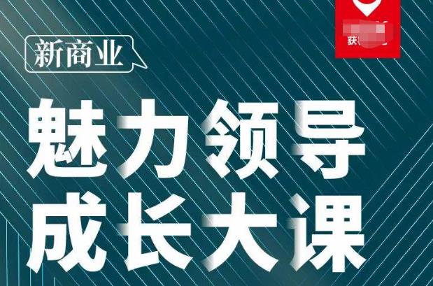 张琦·新商业魅力领导成长大课2023新版，高效管理必修课（30节）_泡桐学堂