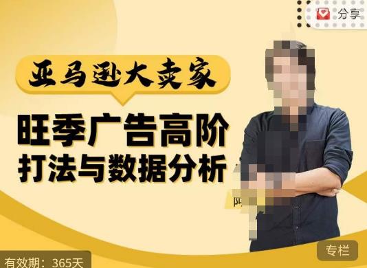 阿甘·亚马逊大卖家广告高阶打法与数据分析，走出传统广告误区；揭秘大卖惯用打法；数据驱动广告决策_泡桐学堂