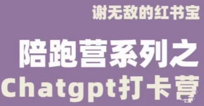 谢无敌ChatGPT打卡营，教你更好地使用ChatGPT来提高工作效率_泡桐学堂