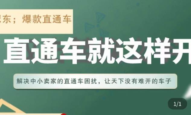 冠东·淘系直通车保姆级教程，全面讲解直通车就那么简单_泡桐学堂