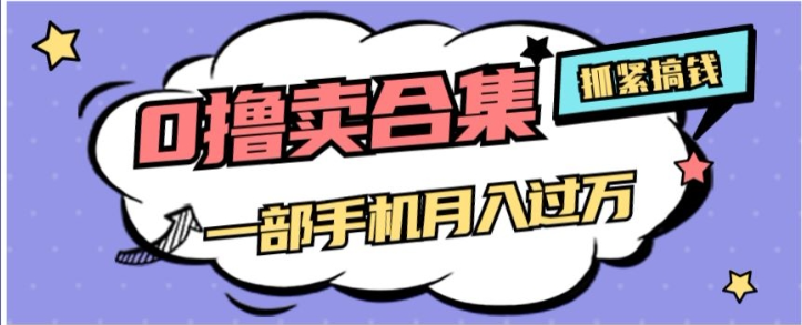 0撸项目月入过万，售卖全套ai工具合集，一单29.9元，一部手机即可【揭秘】_泡桐学堂