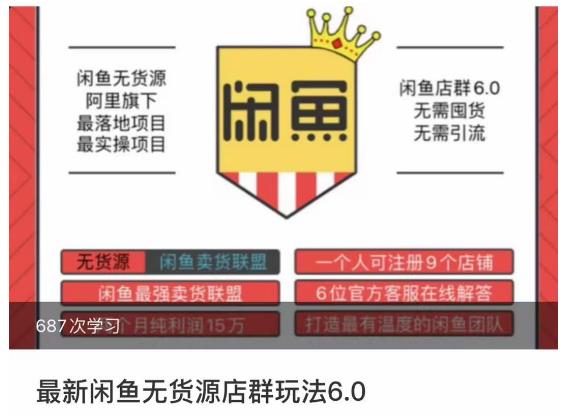 闲鱼无货源店群玩法6.0，无需囤货，无需引流，两个月盈利18W的核心秘籍，所有细节一清二楚_泡桐学堂