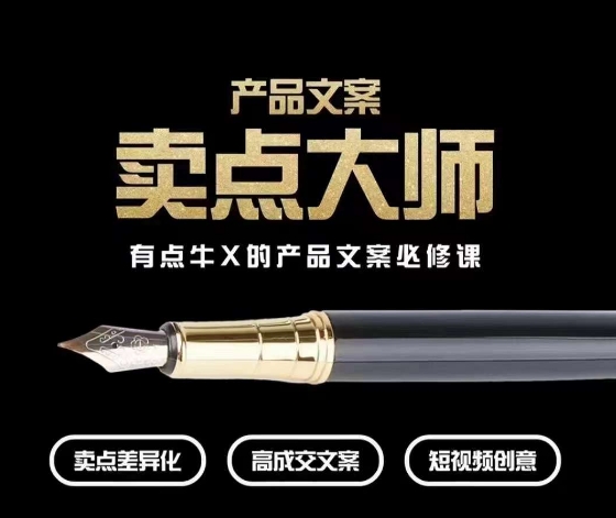 产品文案【卖点大师】高转化电商，有点牛X的产品文案必修课_泡桐学堂