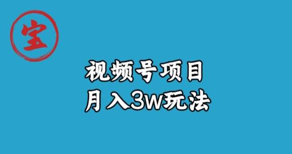 宝哥视频号无货源带货视频月入3w，详细复盘拆解_泡桐学堂
