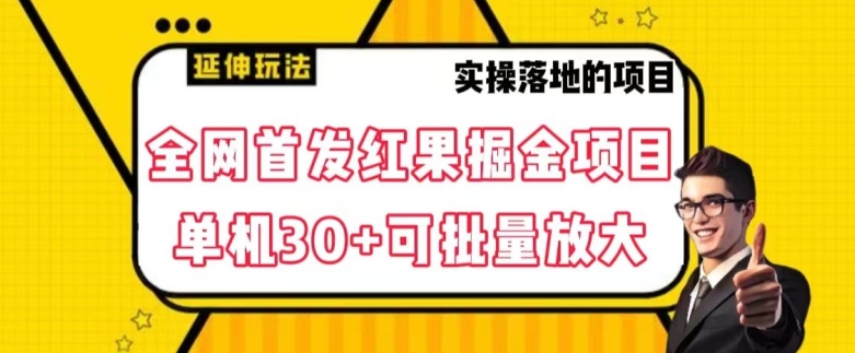 全网首发红果免费短剧掘金项目，单机30+可批量放大【揭秘】_泡桐学堂