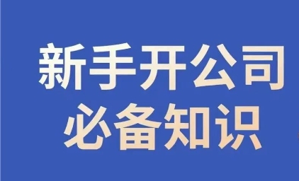 新手开公司必备知识，小辉陪你开公司，合规经营少踩坑_泡桐学堂