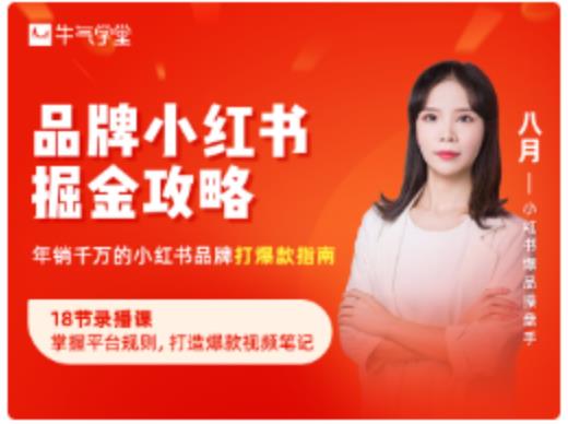 图片[1]_品牌小红书掘金攻略，年销千万的小红书品牌打爆款指南_泡桐学堂