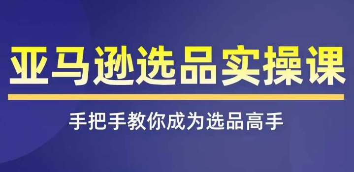 亚马逊选品实操课程，快速掌握亚马逊选品的技巧，覆盖亚马逊选品所有渠道_泡桐学堂