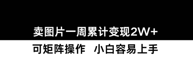 小红书【卖图片】一周累计变现2W+小白易上手_泡桐学堂
