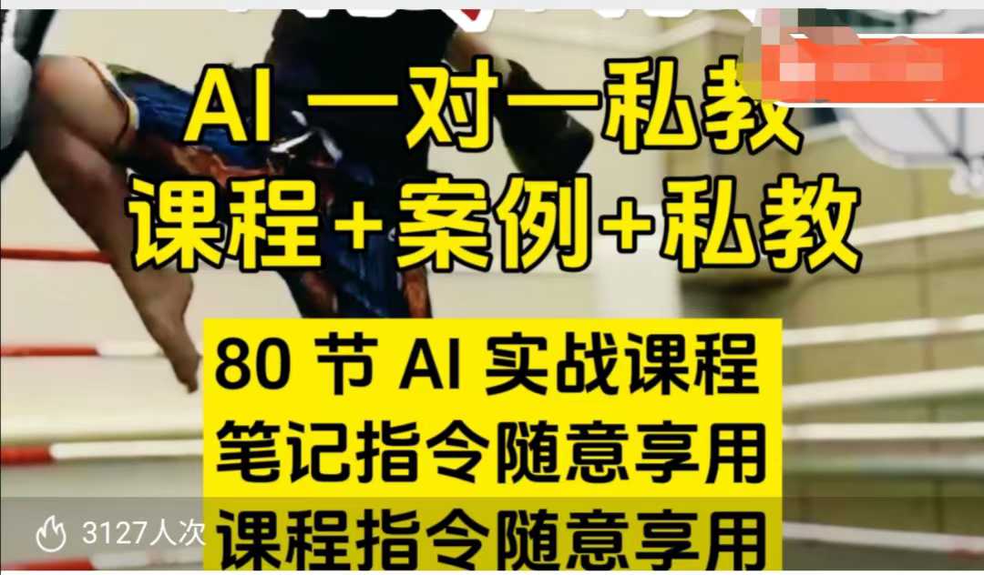 AI指令实战课，课程+案例，80节AI实战课程，笔记指令随意享用，课程指令随意享用_泡桐学堂