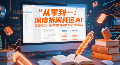 从零到一：深度拆解我运用AI撰写爽文小说挣取首笔稿费的全流程思路_泡桐学堂