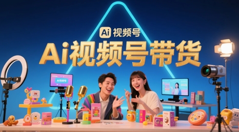 风口已至！AI视频号带货轻松月入过1W，99%的普通人却卡在内容制作门槛_泡桐学堂