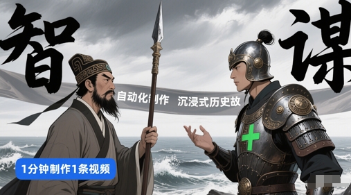 扣子工作流一键生成沉浸式历史故事，一天工作量，3分钟搞定_泡桐学堂