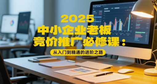 2025中小企业老板竞价推广必修课：从入门到精通的进阶之路_泡桐学堂