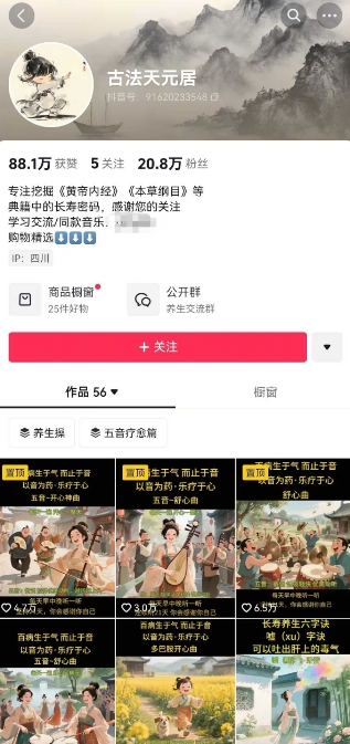 古法五音养生教程，五音疗愈的视频的制作方法，2-4小时就能学会，作者10天涨粉10W_泡桐学堂
