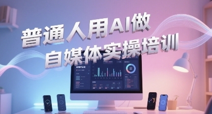 普通一个人用AI做自媒体，助你轻松开启AI自媒体创作之路_泡桐学堂