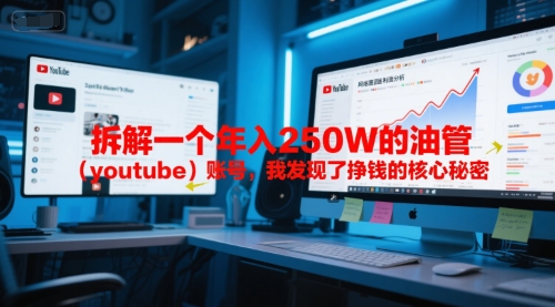 付费文章：拆解一个年入250W的油管（youtube）账号，我发现了挣钱的核心秘密_泡桐学堂